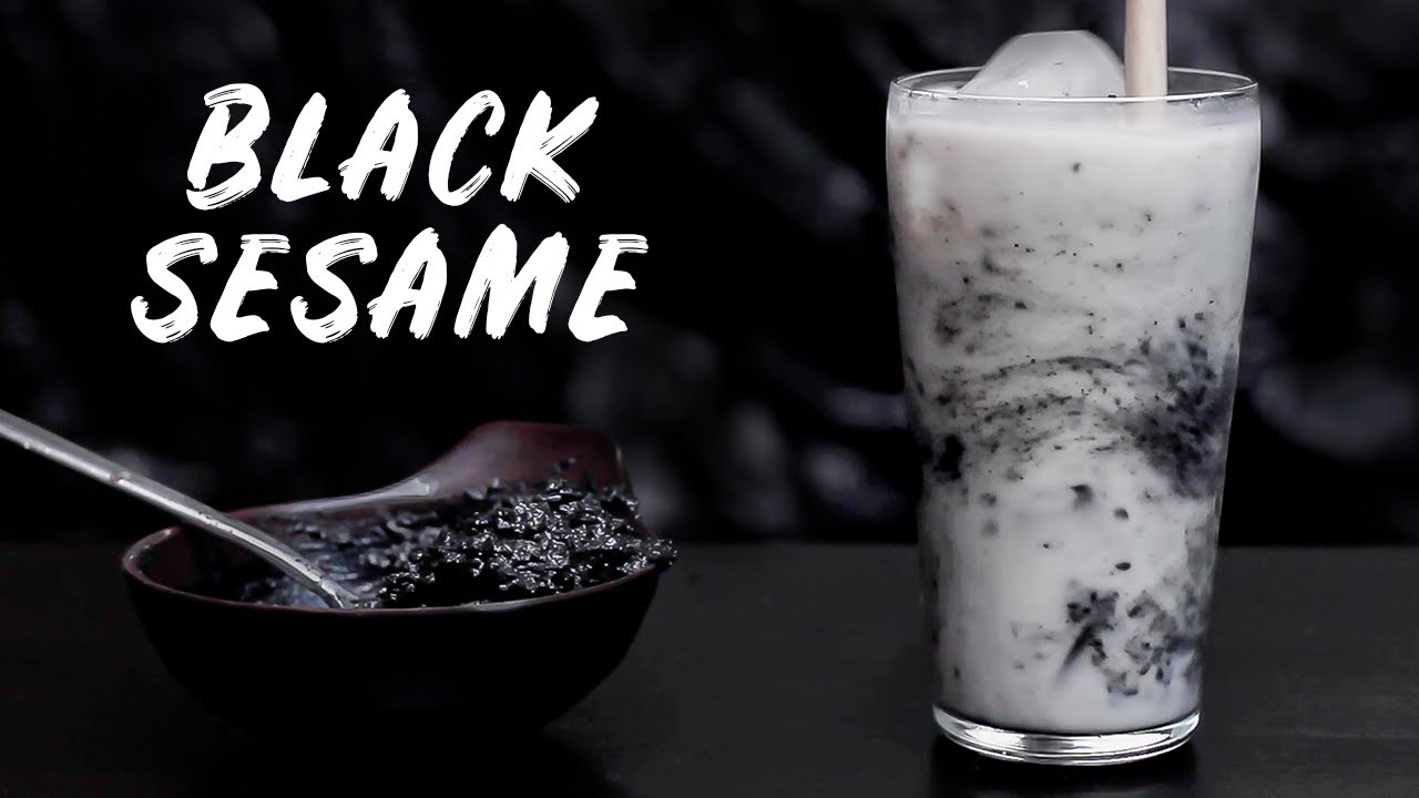 Black Sesame Latte: Minuman dengan Rasa Kacang Hitam Modern